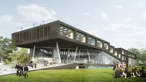 Brighton College Sports Science building visualisation